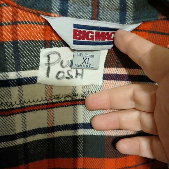 UPCYCLED NIGHTMARE BEFORE CHRISTMAS GRAPHIC FLANNEL UNISEX XL - Picture 4 of 4